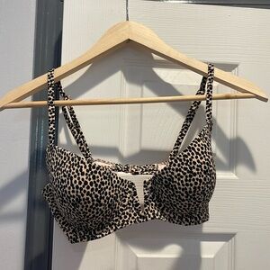 Target Cheetah Print Bikini Top